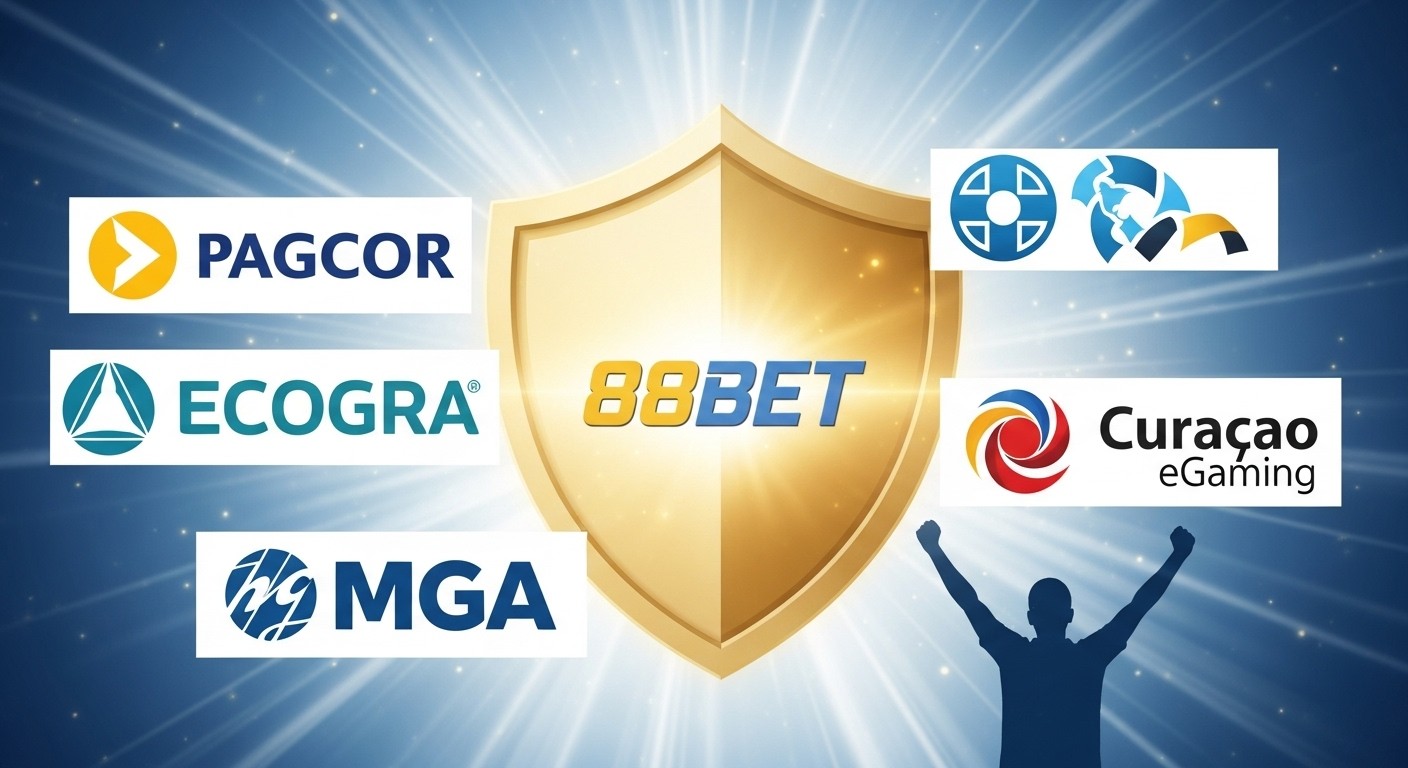 88BET - Nhà Cái Thể Thao, Nổ Hũ Uy Tín Tết 2026 | Taillights Các giấy phép chứng nhận của nhà cái 88BET